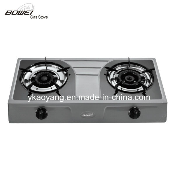 Double Burner restaurant Use Gas Stove