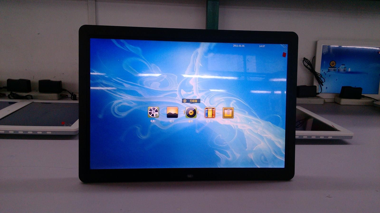 15 Inch 1280*800 IPS Screen Digital Photo Frame OEM