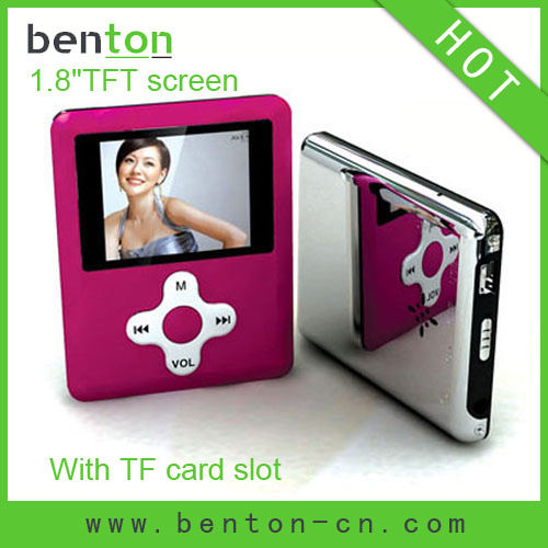 MP4 Media Player with Memory Card Slot (BT-P203C)