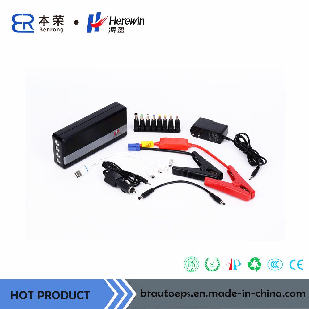 Four LED Lighting Car Battery Jumper