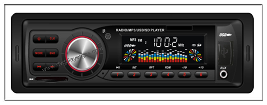 Wholesale New One-DIN Car DVD/USB Player with Fixed Panel