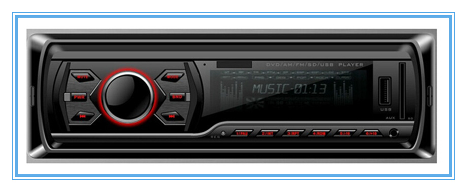 CE Certificated One DIN Car MP3 Stereo Player