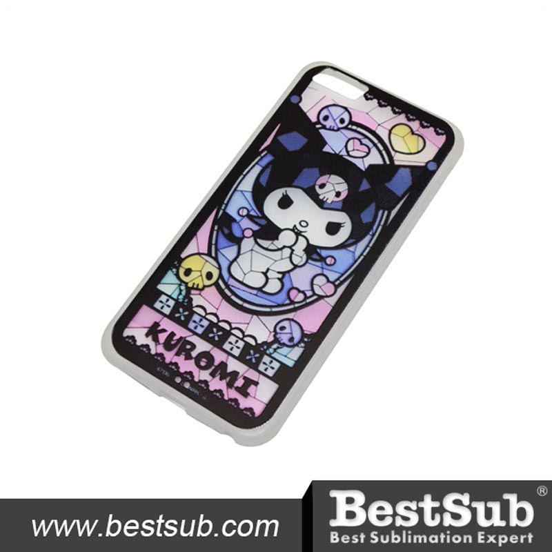 Made in China Promotional Frosted UV Printing Ultra Thin Rubber Phone Cover for iPhone 6 Plus (SI6PR02F)