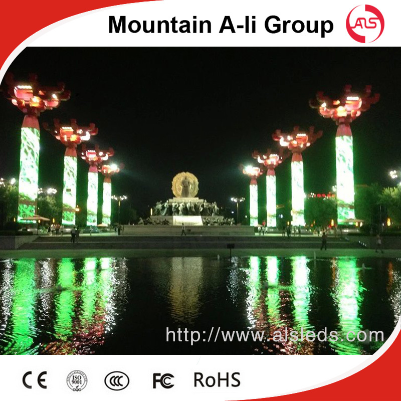 Outdoor P10 Waterproof Round LED Display with Good Quality