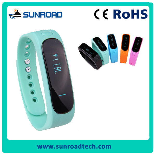Silicone Smart Bracelet with Pedometer