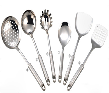 Stainless Steel Kitchenware Cooking Utensil Set (QW-HCF0070)