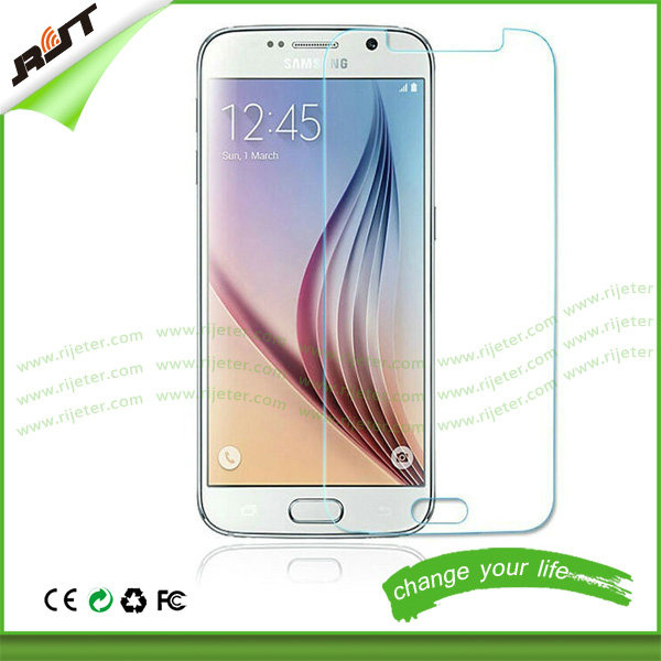 Tempered Glass Screen Protector for Samsung Galaxy S6 with Best Price (RJT-A2012)