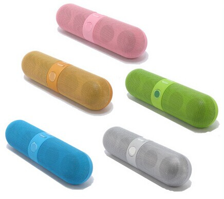 Portable Wireless Pill Bluetooth Speaker with Music Radio