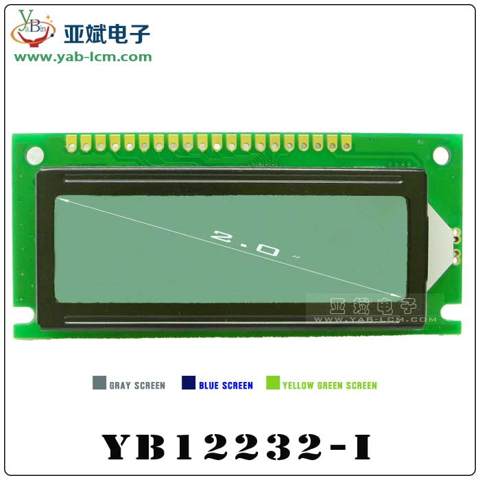 122*32 Lattice Figure Liquid Crystal Display (NO: YB12232I)