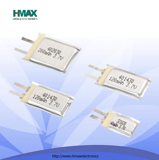 Polymer Li-ion MP3/MP4 Player, Bluetooth Devices Battery GSP551429 170mAh 3.7V With PCB