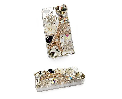 Crystal Full Alloy Eiffel Tower Case