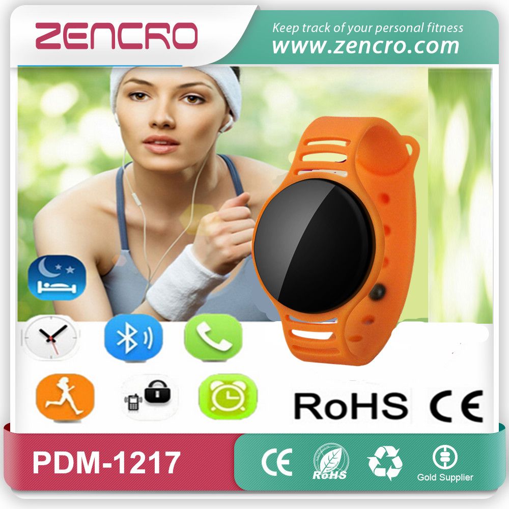 2016 Best Pedometer Watch with Metal Clasp Adjustable Wrist Strap, Bluetooth 4.0smart Watch