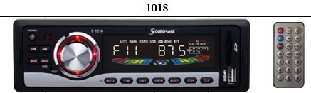 1018 Car MP3 Player/Etr/Fixed Panel/Color LCD