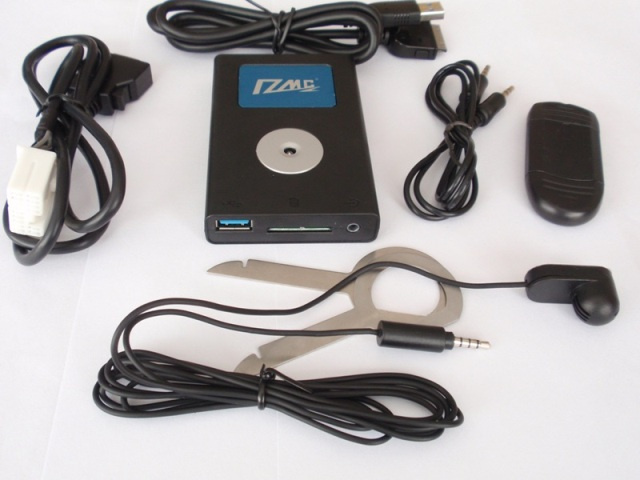 Bluetooth Flat Car CD Changer With USB Aux SD (DMC-20198)