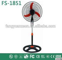 16inch Ox Blade Round Base Standing Outdoor Fan