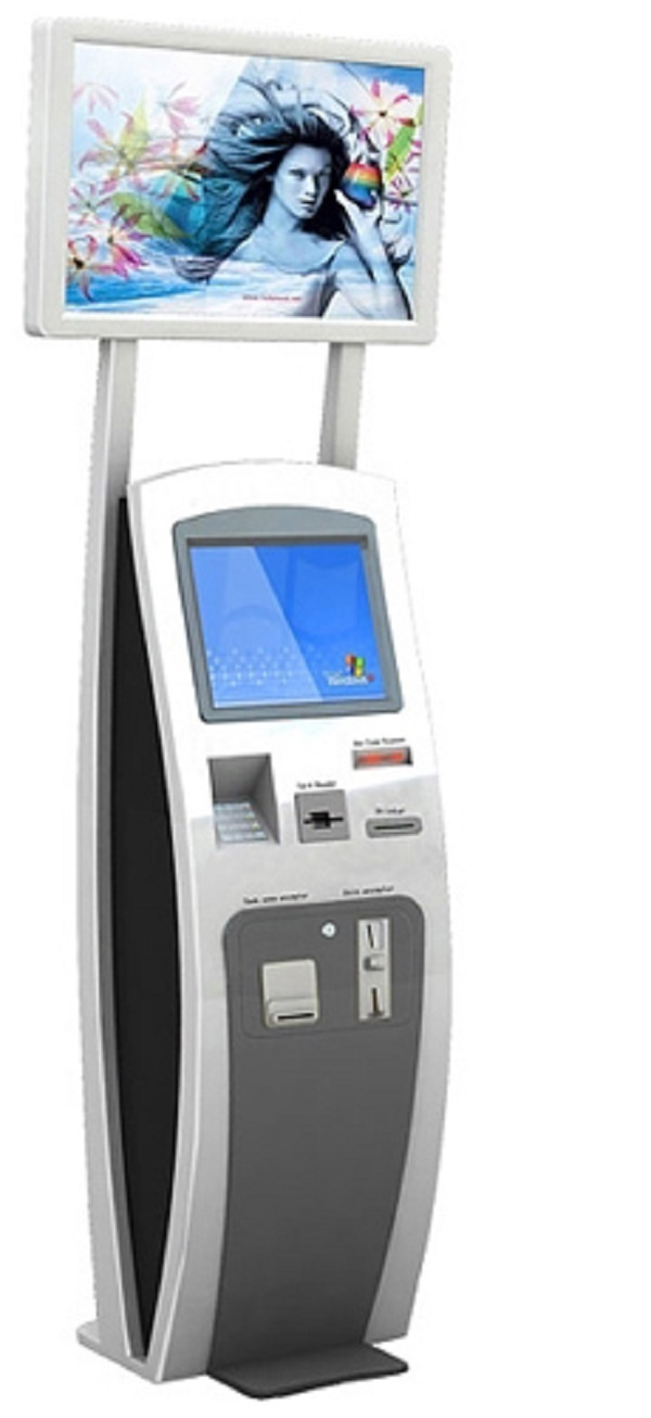 Vending Ticket Printer Touch Screen Kiosk