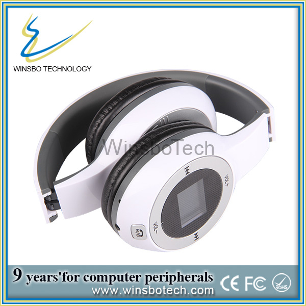 Wireless Bluetooth Headset with FM Radio