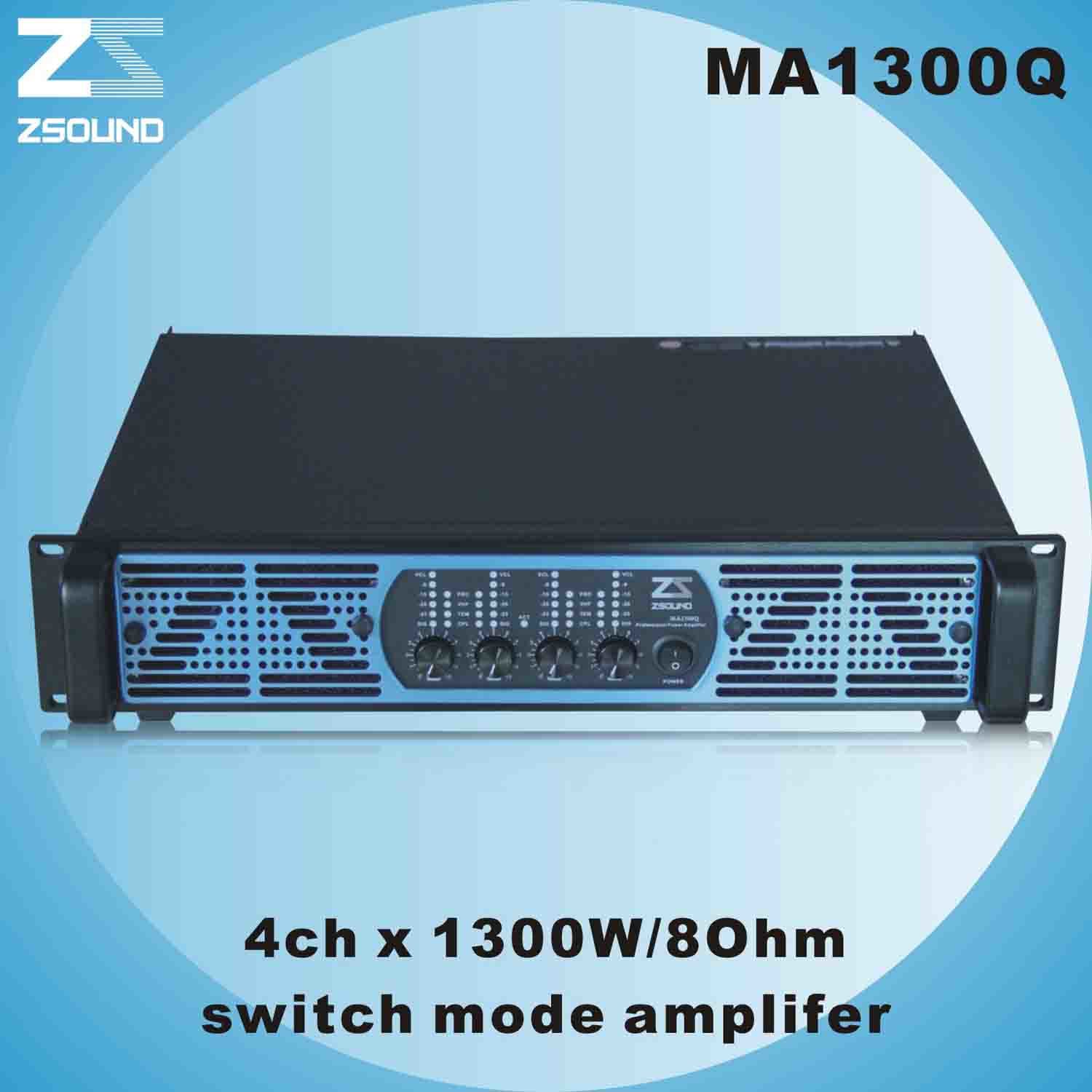 Professional Audio Power Ampliifer (MA1300q)