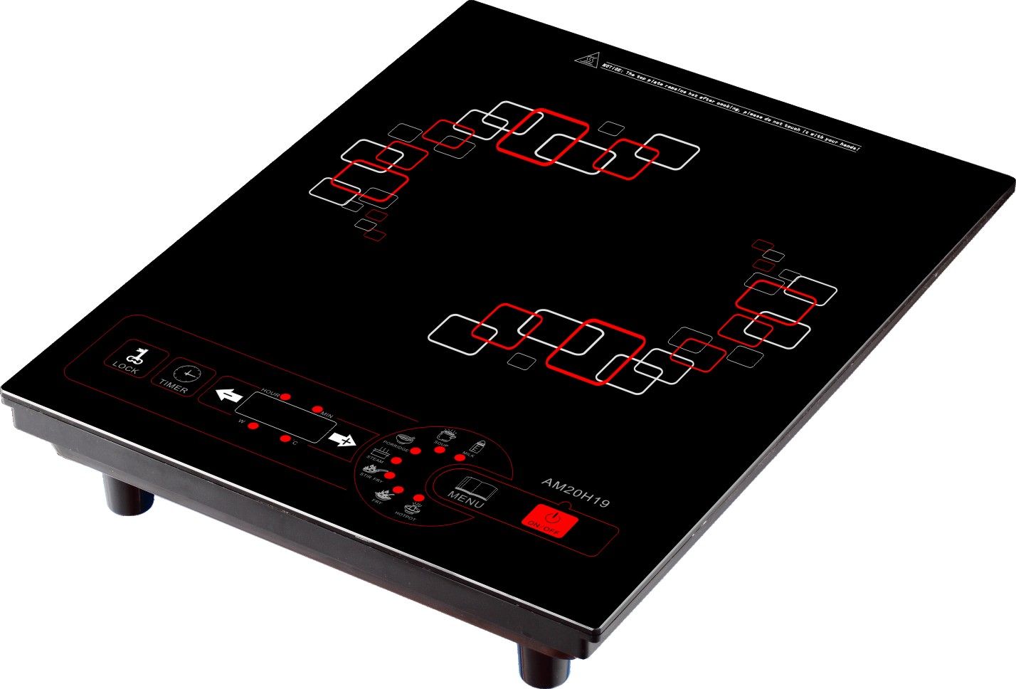 2000W Energy Efficient Induction Cooker ---AM20H19B