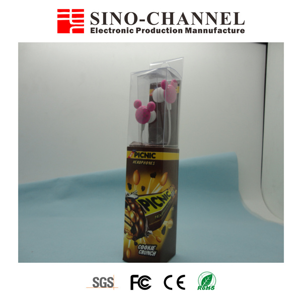 Powerful White Diamond Wired Earphone