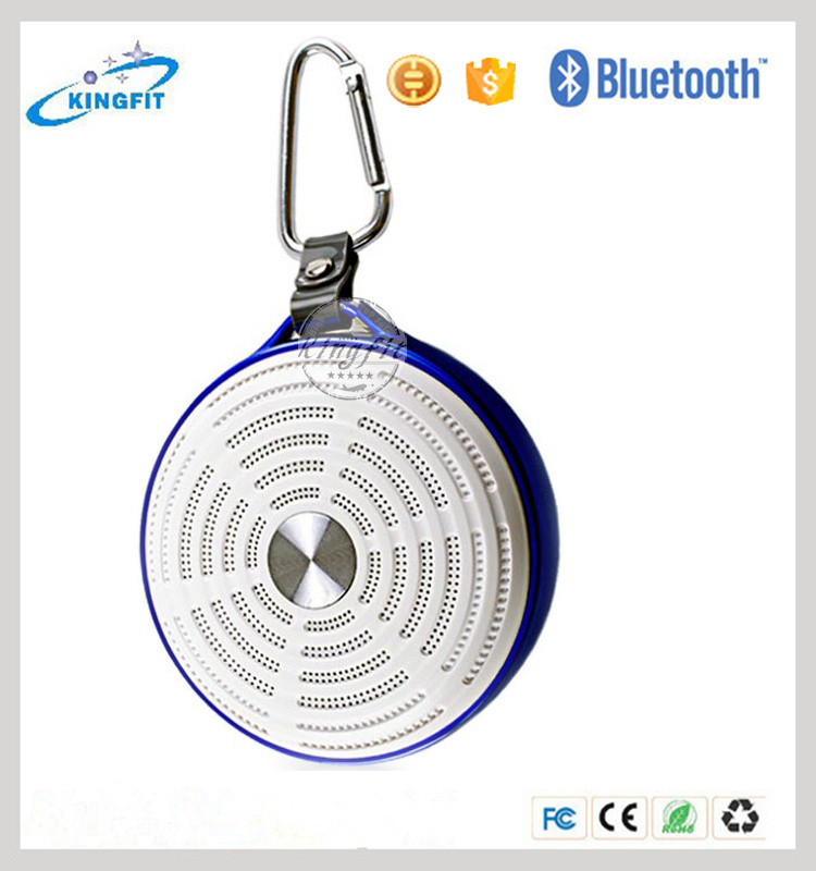 Round Shape Sport TF Card Wireless Bluetooth Speaker for Outdoor