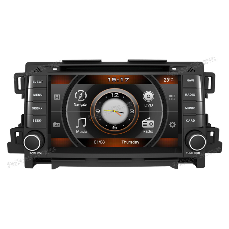 Car DVD Player with Auto DVD GPS & Bluetooth & Navigator & Radio for Mazda Cx-5