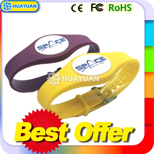 13.56MHz Hf Smart RFID MIFARE 1K Wrist Band