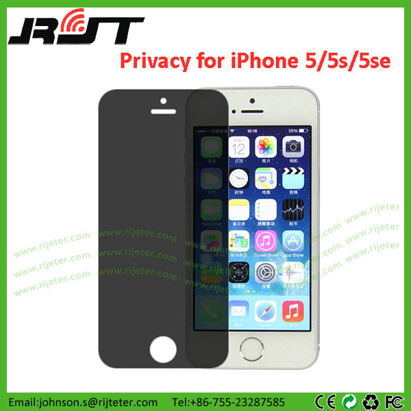 3D Curved Anti-Spy Tempered Glass Screen Protector for iPhone 5s