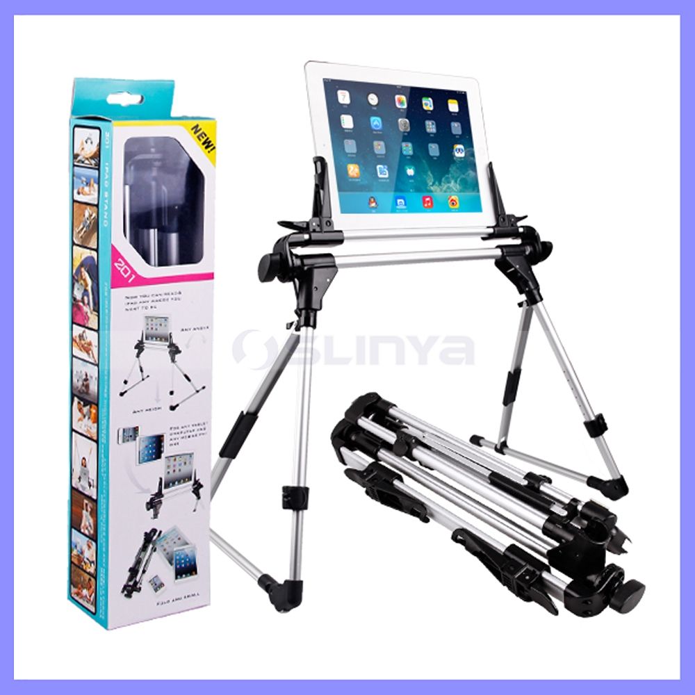 Foldable Steel Tablet PC Stand Desk Floor Lazy Bed Mount Holder for iPad Samsung Tablet PC Samrt Phone