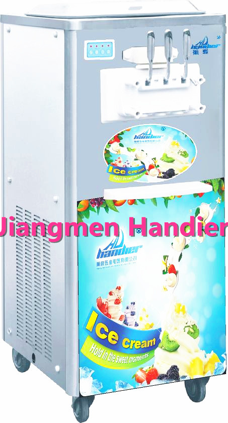 3 Flavor Commercial Soft Ice Cream Machineice Cream Machinery HD340