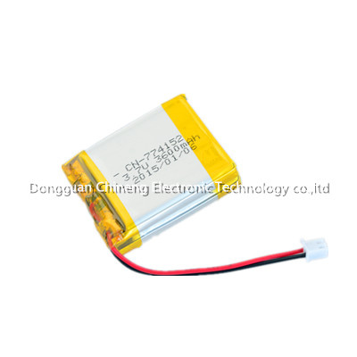 Lithium Polymer Battery 3.7V 3600mAh Camera Battery