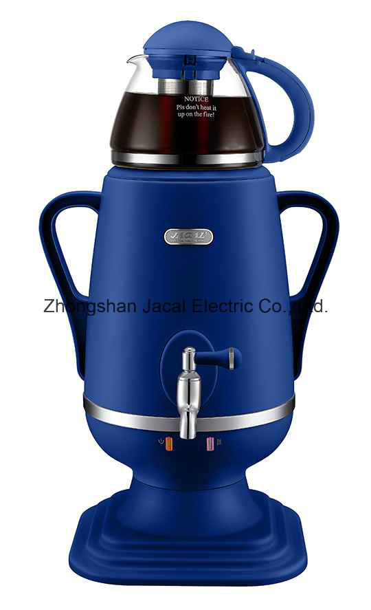 3.2L Plastic Samovar (with porcelain/glass teapot) [T18e]