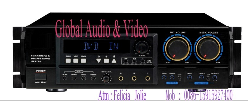 Professional Digital Stereo Mixing Amplifier