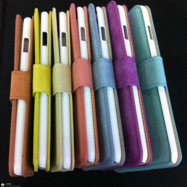 2014 New Design Hot Selling Universal Mobile Phone Leather Case for iPhone 6