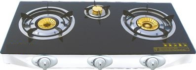 Glass Panel Table Gas Stove