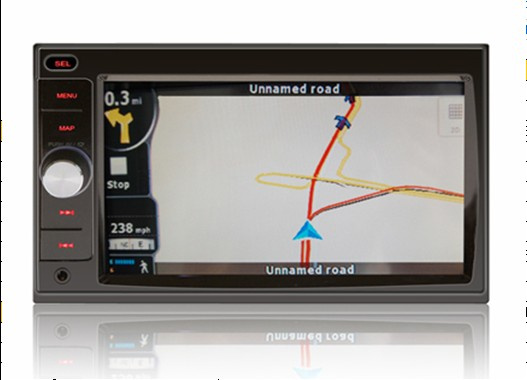 Double Din Car DVD with 6.2inch LCD, with Bluetooth (CE-6803)