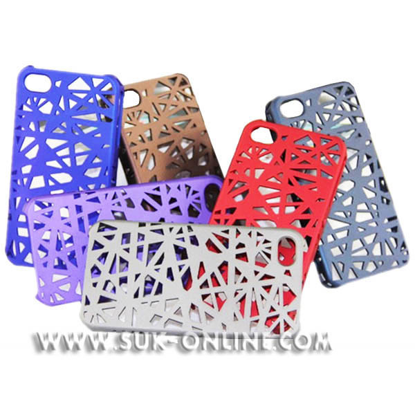 Hollow Bird Nest Hard Phone Case Cover for Apple iPhone 4 4G 4s (SI4H028)
