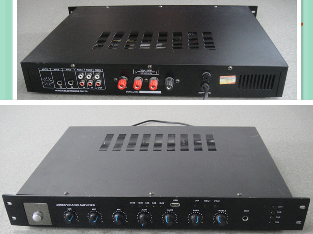 PRO Audio MP3 Zone Amplifier Tube Amplifier