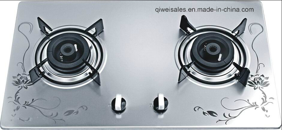 Gas Stove with 2 Burners (JZ(Y. R. T)2-YQ01)