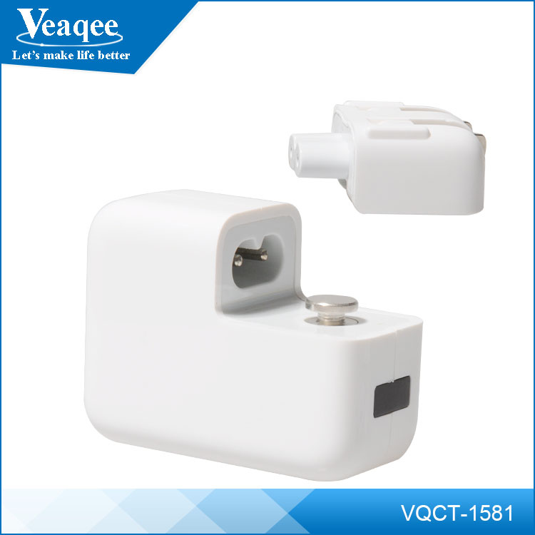 10W Detachable Portable Dual USB Wall Charger for iPhone iPad
