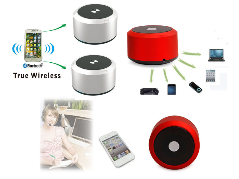 Newly Mini True Wireless Bluetooth Speakers with 520mha