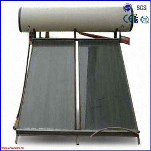 Installation Flat Plate Solar Water Heater