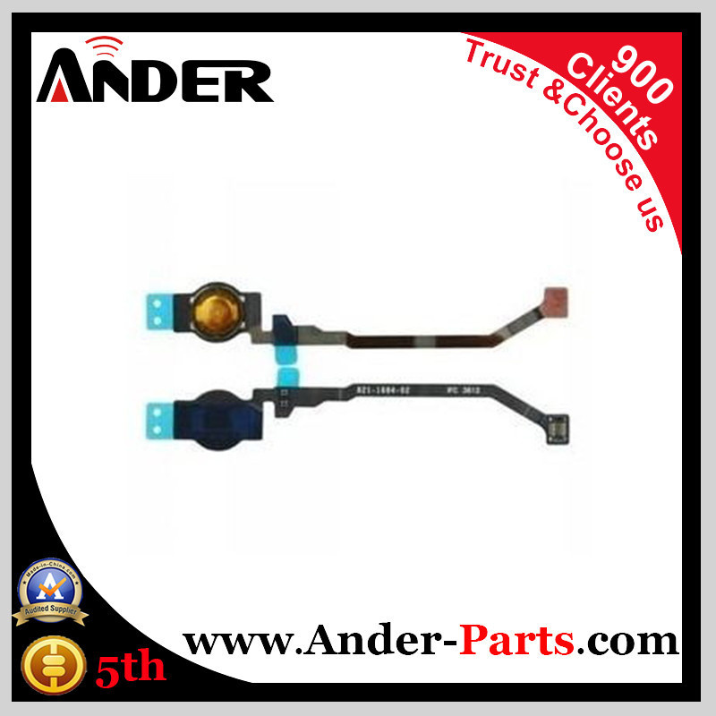 Home Button Flex Cable for Apple iPhone 5c Black