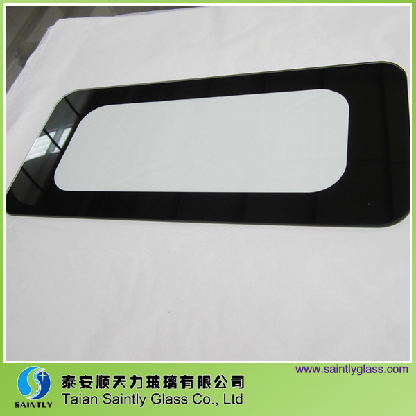 Round Corners Glass with Printing