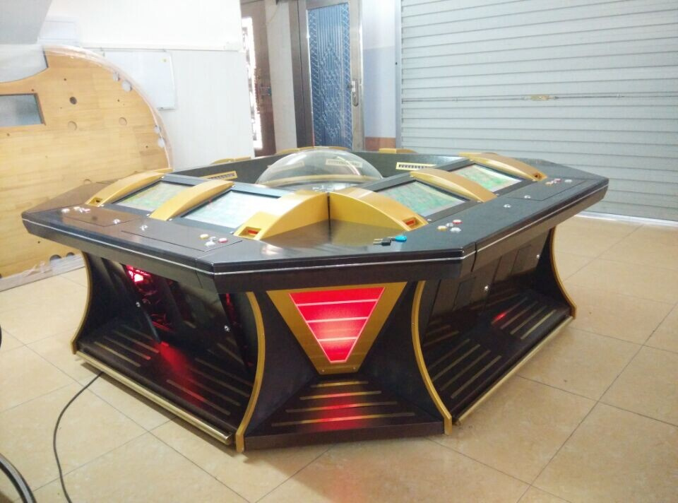 Round Amusment Roulette Machine