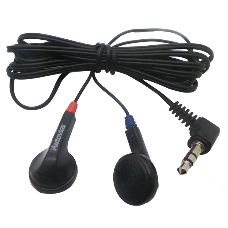 Disposable Earphone for Airline Bus