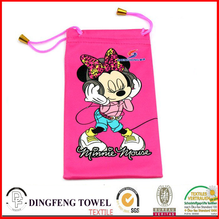 Transfer Printed Artwork Glasses Bag