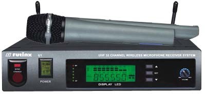 UHF PLL Wireless True Diversity Microphone (U-1)