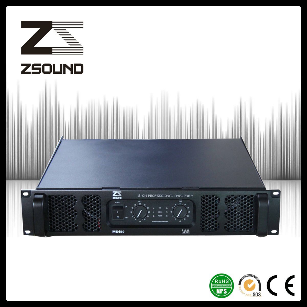 PRO Audio 450W Transformer Power Amplifier