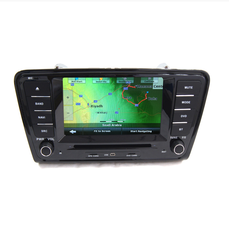 in Dash Sat Nav Car GPS Navigation Skoda Octavia